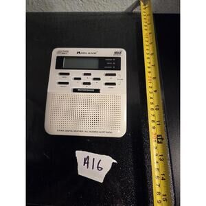 Midland Weather Radio | Alert - WR-100 - White - All Hazards - NOAA